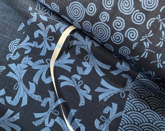 Classic designs in blocks - High Quality Japanese Cotton - fabric by the 1/4mtr