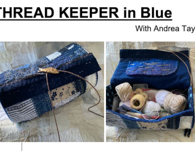 Thread Keeper in Blue - Pattern