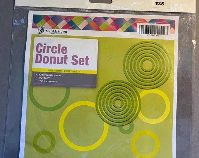 Large Donut Circle templates