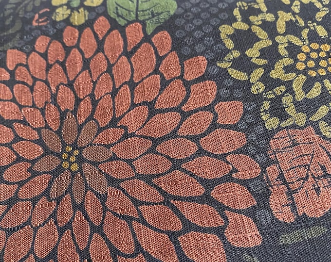 Dahlia Rusty - fabric by the 1/4mtr