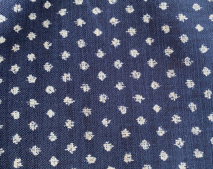Fuzzy Dots - fabric by the 1/4mtr