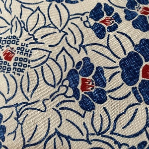 1/4mtr. Baumwolle - Baumwollstoff mit bunten Blumen - ein echter Hingucker