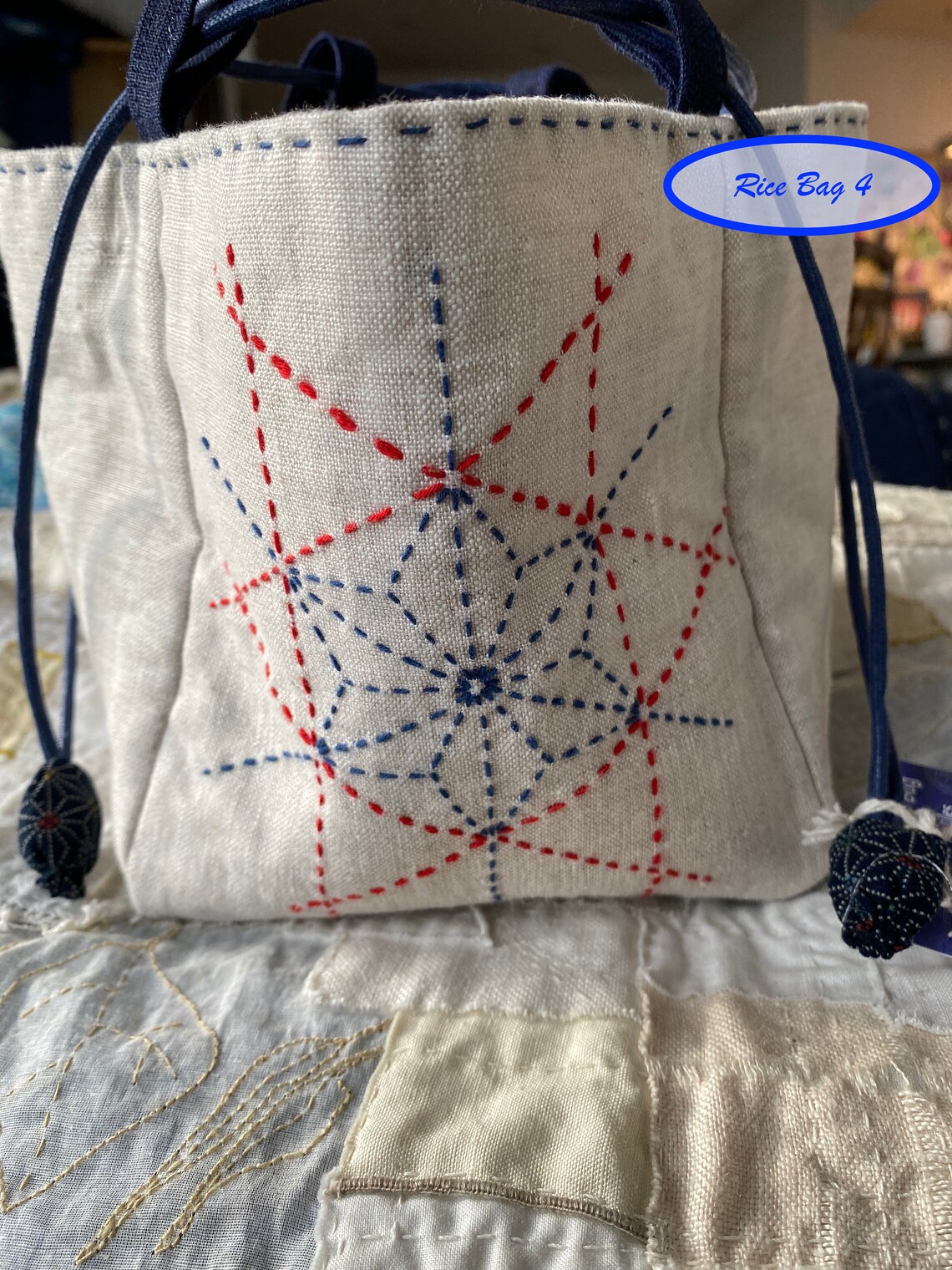 Traditional Japanese Rice Bags Various Sizes Etsy