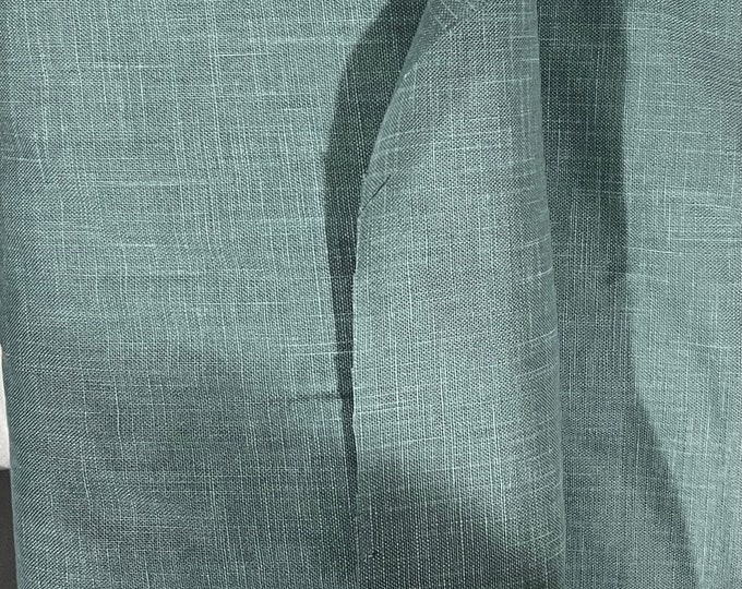 Rustic Sea Green cotton - fabric by the 1/4mtr