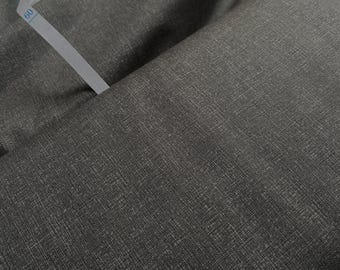 Charcoal - Mottled Poplin - Japanese Cotton - fabric by the 1/4mtr