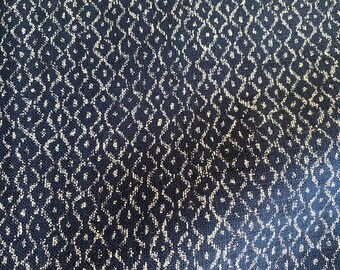 Fuzzy diamonds with dots - fabric by the 1/4mtr