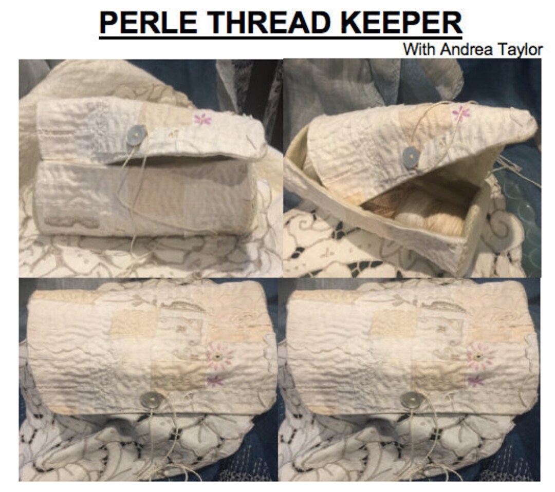 Perle Thread Keeper Pattern Etsy