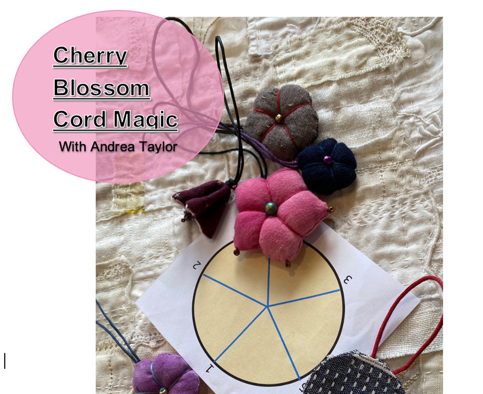 Cherry Blossom Cord Magic - Pattern - Etsy