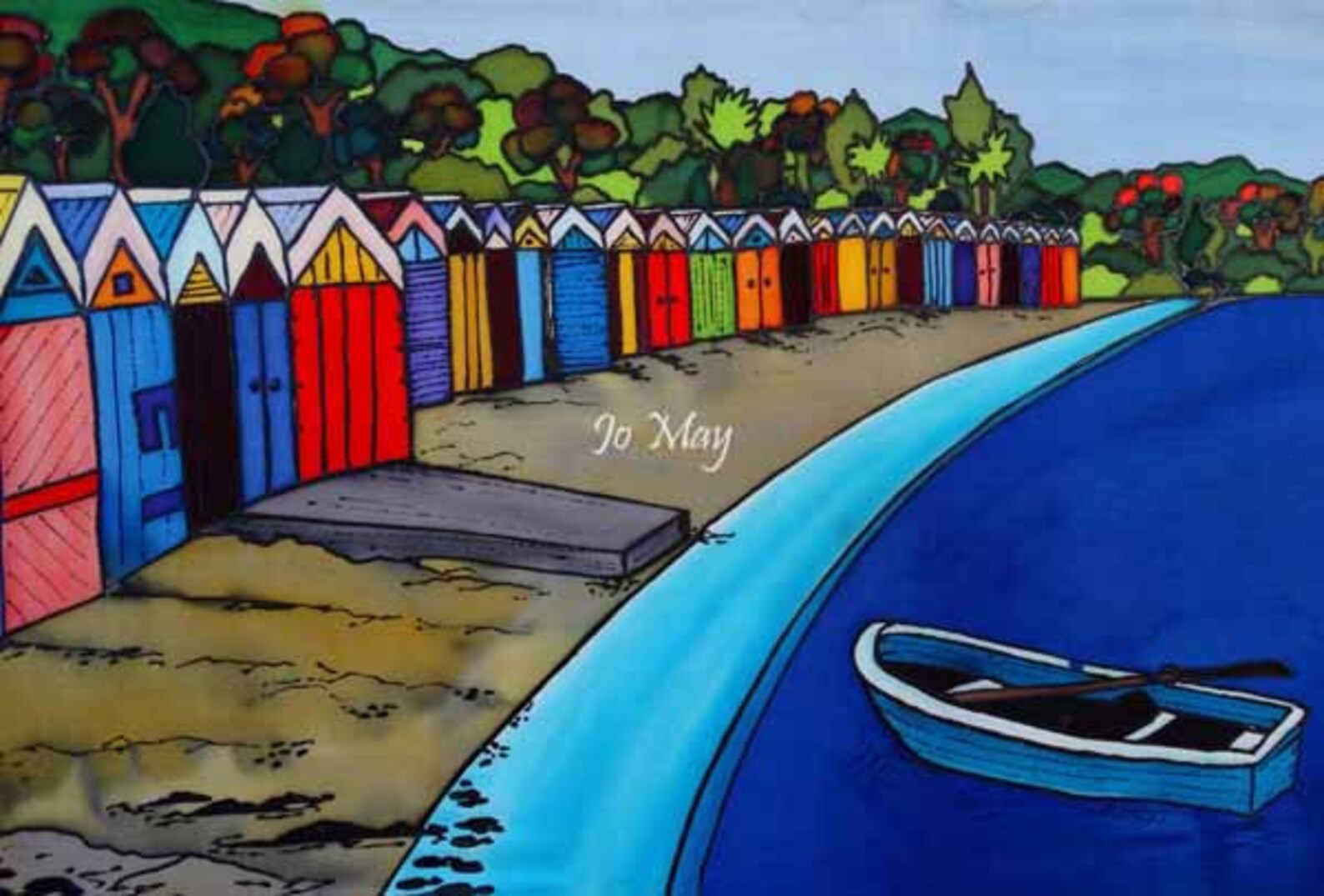 Boatsheds Titahi Bay Beautiful Art Print by New Zealand Etsy New Zealand