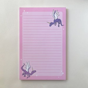 Raptorcorn 8.5x5.5-inch Lined Notepad