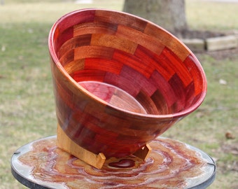 Handcrafted Segmented "Basket" Bowl