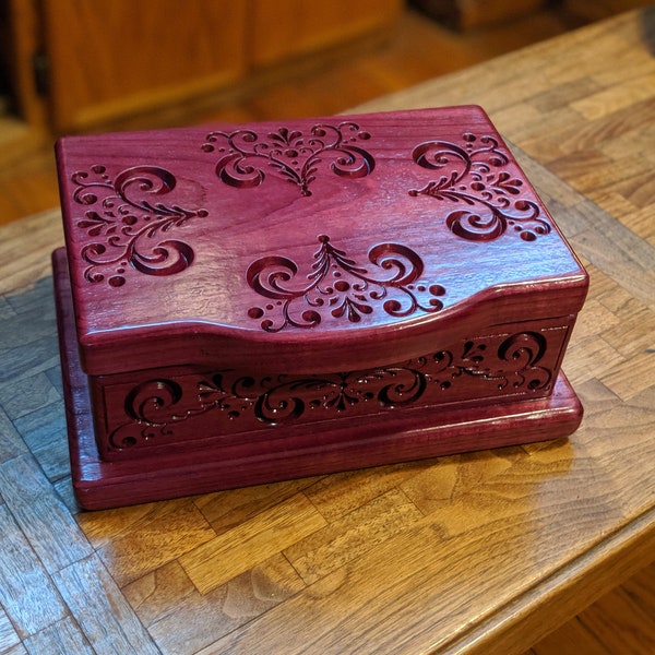 Purple Heart Wood Etsy