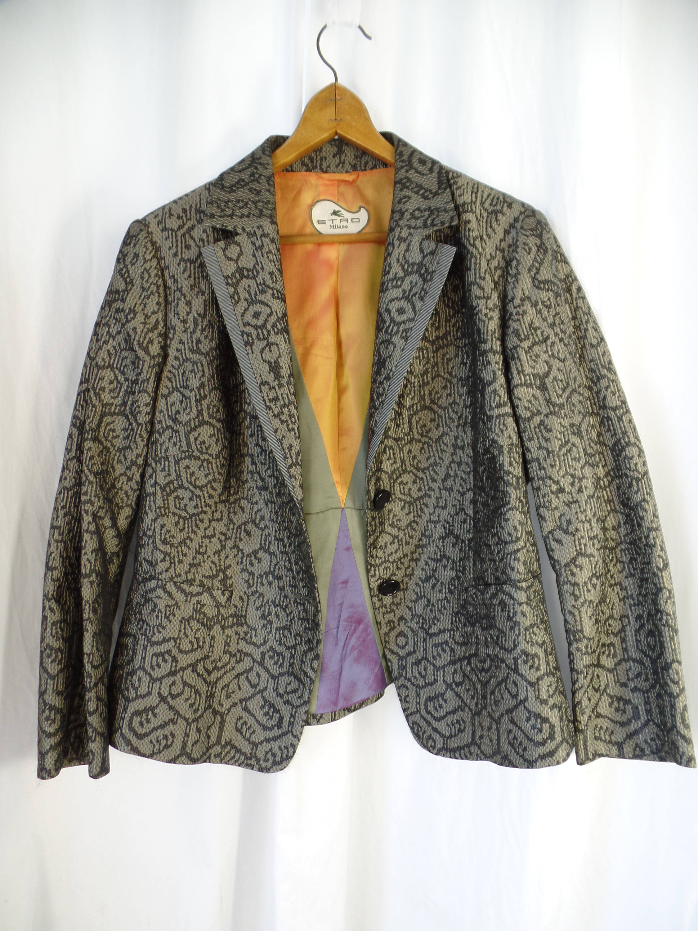Vintage Etro Blazer - Etsy