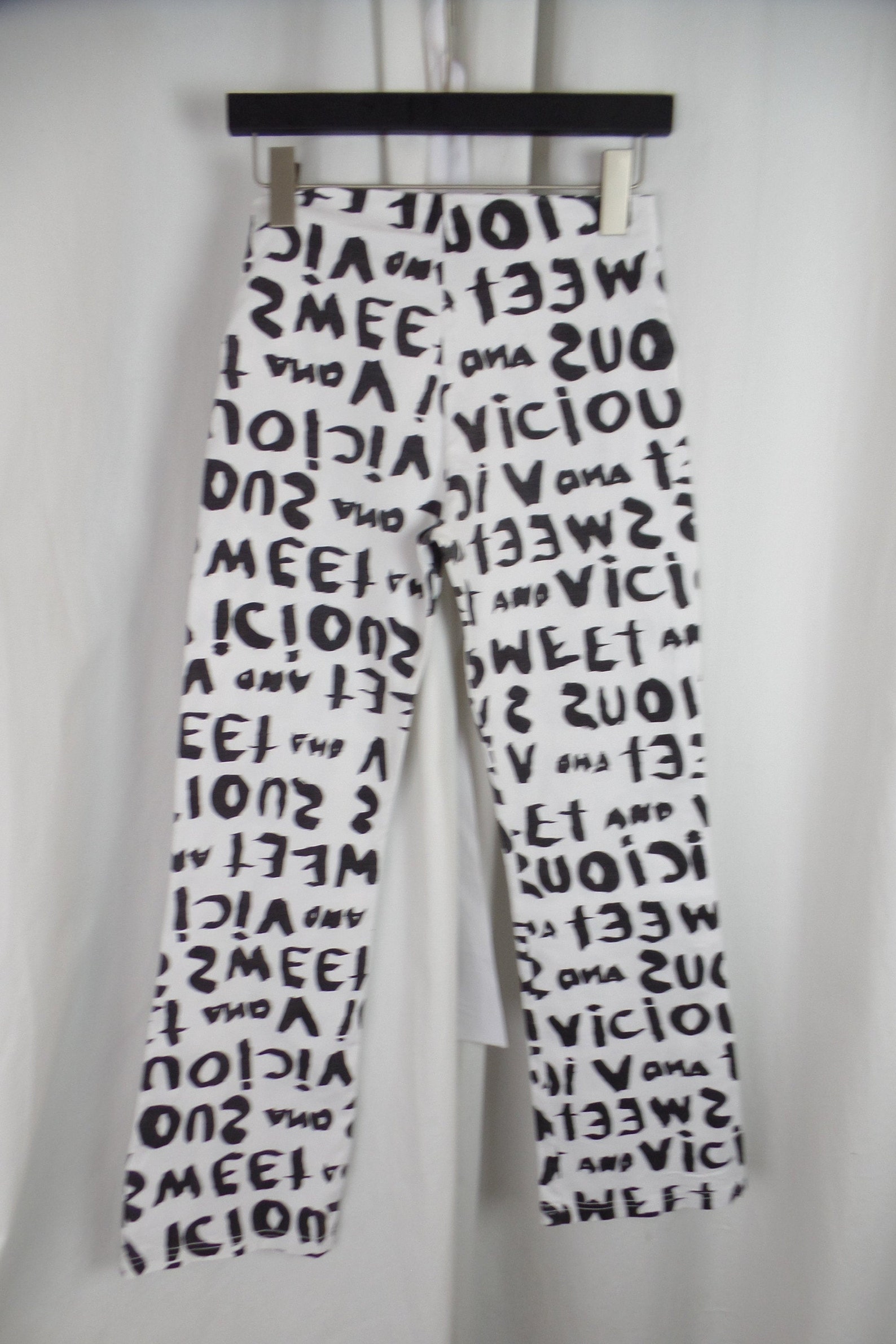 90s MOSCHINO JEANS sweet and Vicious Graffiti - Etsy