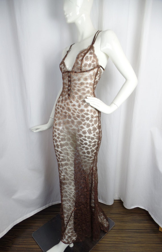 AGENT PROVOCATEUR SOIREE shimmering mermaid dress sh… - Gem