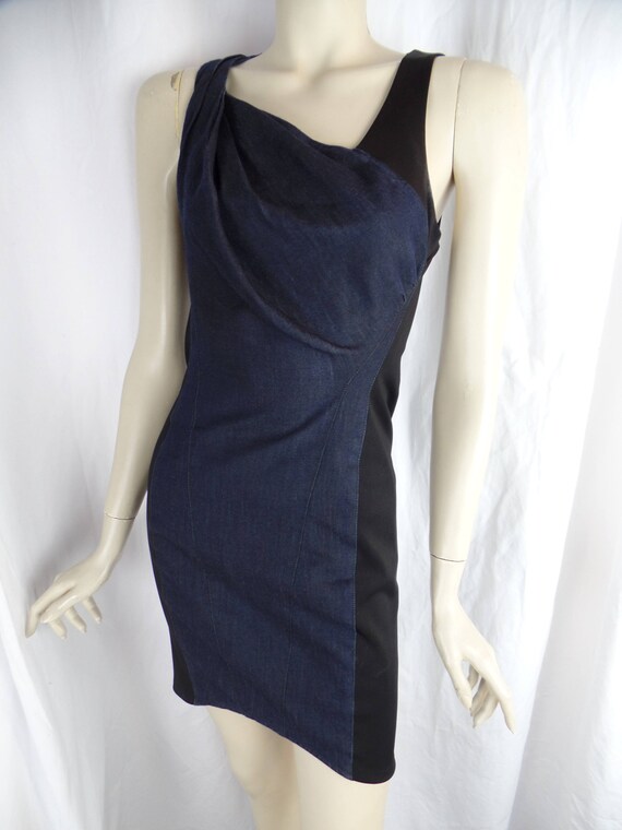 helmut lang black dress