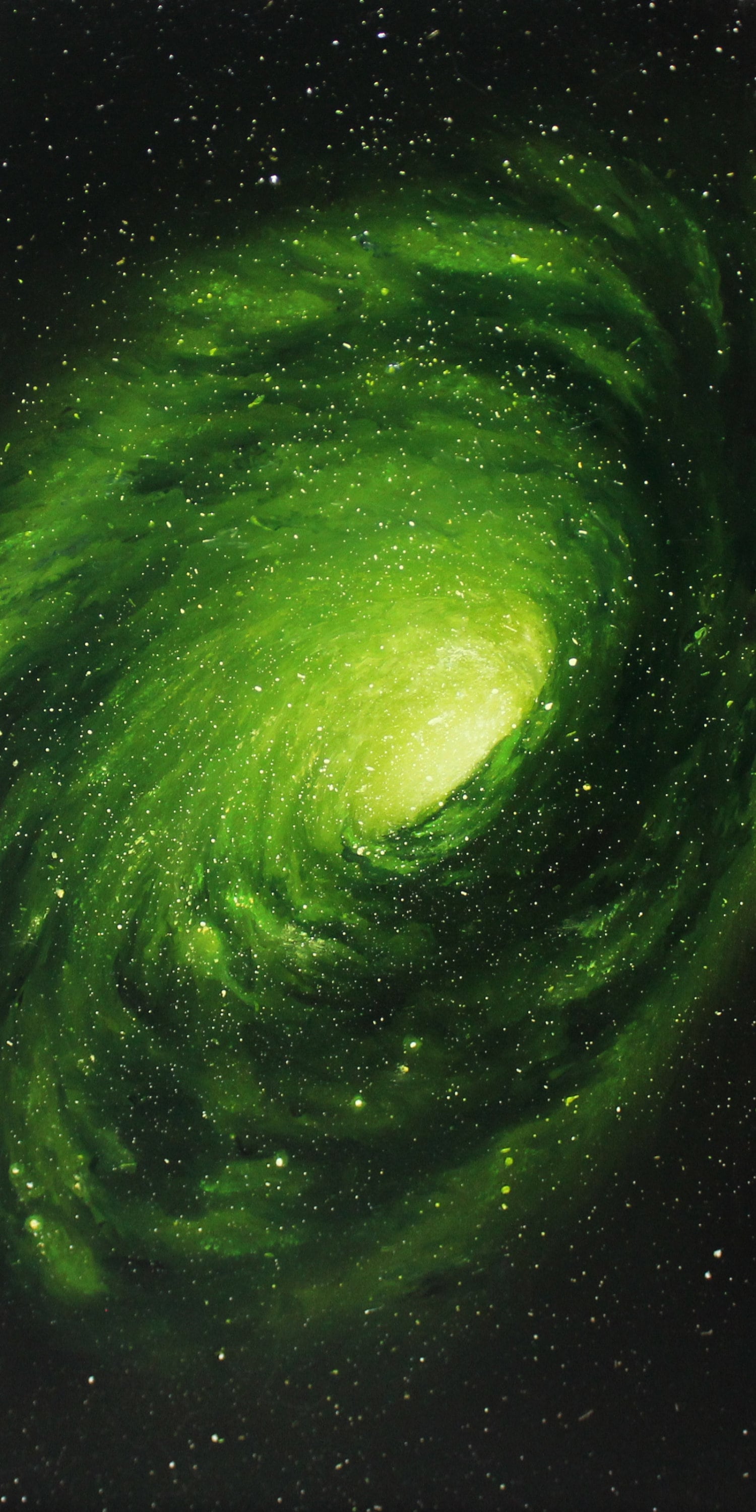 Art PRINT Green Black Eye Nebula Galaxy Black Hole Outer Space Art Choose  Size 5x10, 6x12 8x16 Printsandscape Scenery Wall Art 