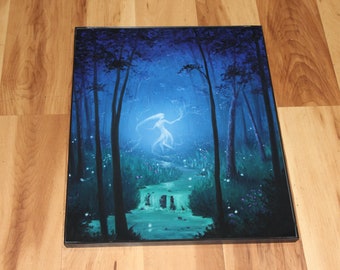 Buy Art PRINT Enchanted Dark Forest Spirit Ghost Girl Will O the Online in India - Etsy Buy Art PRINT Enchanted Dark Forest Spirit Ghost Girl Will O the Online in India - Etsy