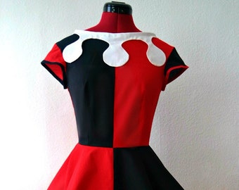 Harlequin dress