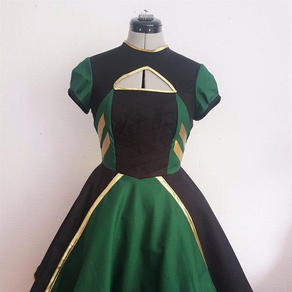 Lady Loki casual cosplay dress