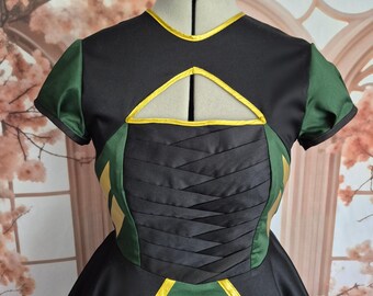 knee length dresses for ladies Plus Size PVC Loki Dress – Honour Clothing