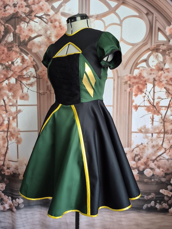 Lady Loki Casual Cosplay Dress - Etsy