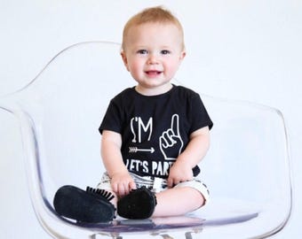 First Birthday Shirt, First Birthday, I’m One Let’s Party Birthday Shirt,  Boys 1st Birthday Shirt, Boys First Birthday, Funny 1st Birthday