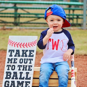 2nd Birthday Baseball Shirt Baseball 2nd Birthday 2nd Birthday Shirt Baseball Birthday Shirt Sports Birthday 2nd Baseball Party image 1