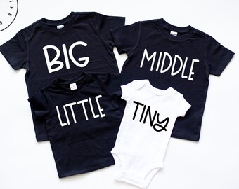 baby announcement shirts for siblings