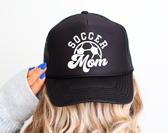 Soccer Mom Trucker Hat: Women's Sports Mom Gift
