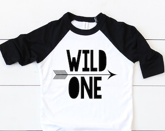 Wild One First Birthday Shirt - Boys 1st Birthday Outfit