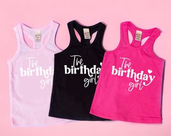 The Birthday Girl, Girl Birthday Shirt, The Birthday Girl Tank, 1st Birthday Shirt, 2nd Birthday Shirt, Birthday Girl