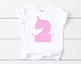 Girls Second Birthday Outfit - Girls 2nd Birthday Outfits - Girls 2nd Birthday Shirt - Birthday Girl Shirt - Two Birthday Shirt - Two Dress