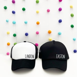 Trucker Hat - Custom Baby Hat - Baby Boy Hat - Kids Gift