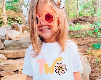 Girls 2nd birthday shirt | Second Birthday Outfit |  2nd Birthday | Two Groovy | Matching Mom Shirt