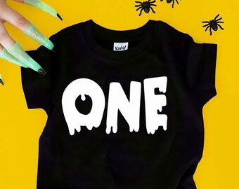 Halloween 1st Birthday Shirt - Halloween Shirt - Halloween First Birthday - 1st Halloween - Spooky Birthday