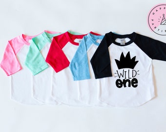 WILD ONE - Wild One Birthday -First Birthday Shirt - Wild One Shirt - Boys First Birthday - First Birthday - 1st Birthday Boy - 1st Birthday