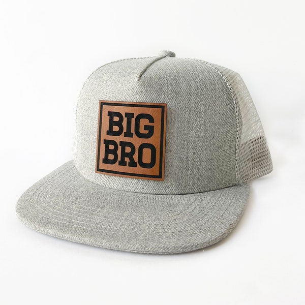 Big Brother Shirt | Kids Hat Custom | Big Bro Gift Announcement | Super Big Brother | Infant Baby Toddler Youth Snapback