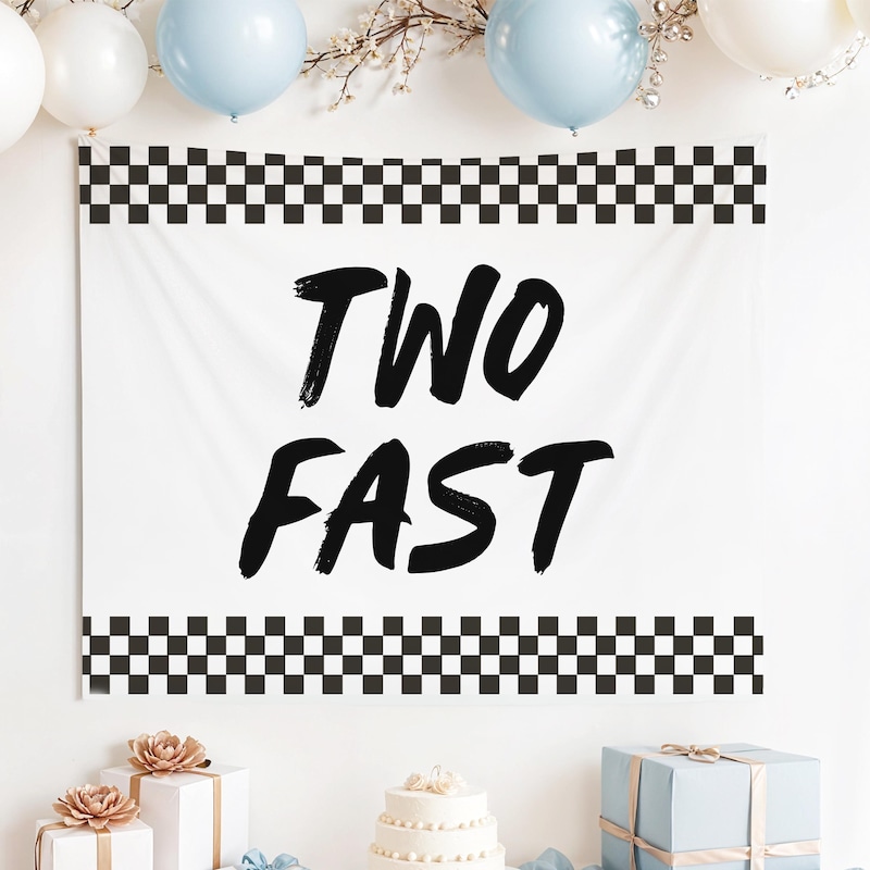 Two Fast Sign - Etsy