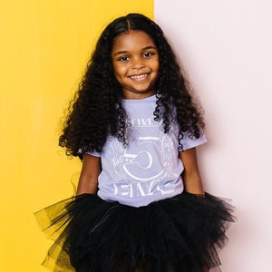 Fifth Birthday Shirt Girl |  5th Birthday Outfit Girls |  Fifth Birthday Outfit Girl | 5th Birthday Shirt