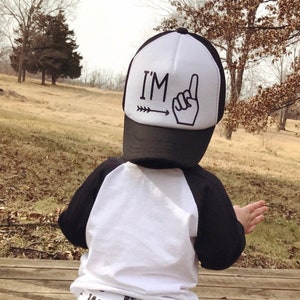 Toddler 'I'm One' Snapback Hat – First Birthday Gift