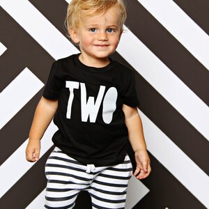 Two Birthday Shirt Boys 2nd Birthday Matching Family Shirts Birthday Mom Two Shirt Boy image 3