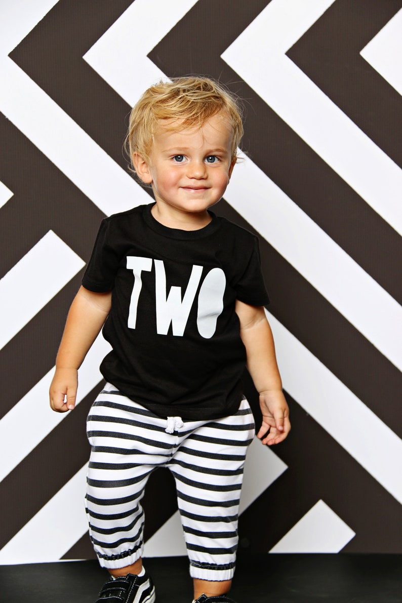 Two Birthday Shirt Boys 2nd Birthday Matching Family Shirts Birthday Mom Two Shirt Boy image 3