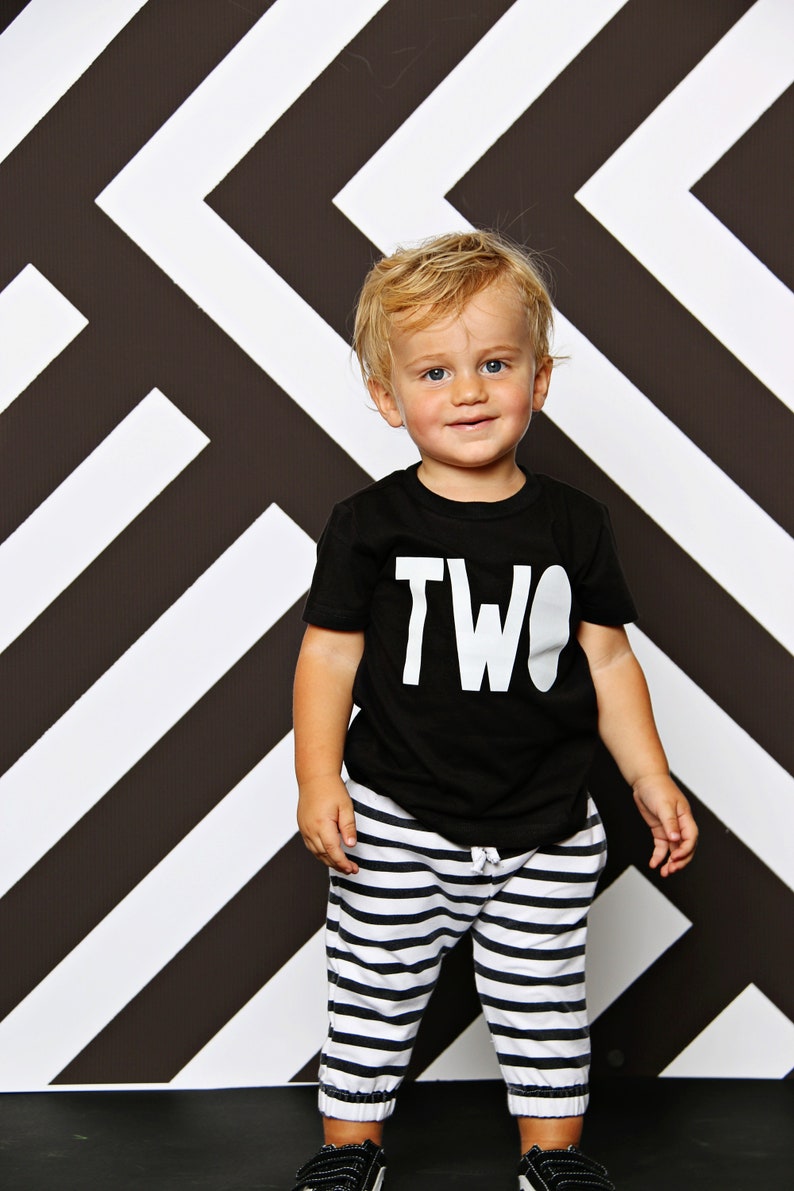 Two Birthday Shirt Boys 2nd Birthday Matching Family Shirts Birthday Mom Two Shirt Boy image 4