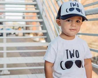 2nd Birthday Shirt – Two Cool 2nd Birthday Tee for Boys - Toddler Party Shirt – Birthday Milestone Outfit –Boys & Girls Gift