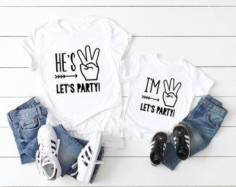 Boys 3rd Birthday Shirt - 3rd Birthday - Third Birthday Outfit - 3rd Birthday Shirt Boy - Im Three Lets Party - Family Birthday Shirts