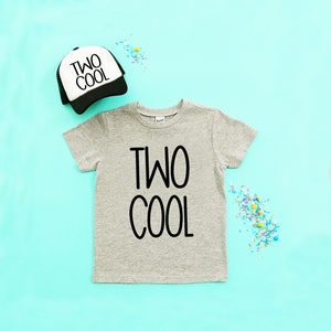 TWO COOL Shirt | 2nd Birthday Shirt Boy | Two Cool Birthday | Boys Second Birthday Shirt | Two Cool | Second Birthday Shirt