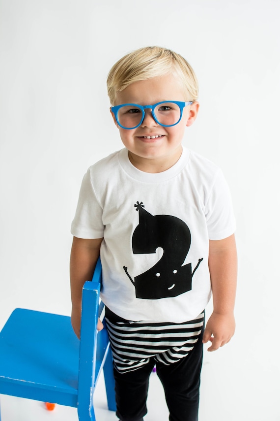 2nd Birthday Shirt - Second Birthday Shirt- Two Shirt - 2nd Birthday Boy - 2nd Birthday Outfit - 2nd Birthday- Two year old birthday shirt