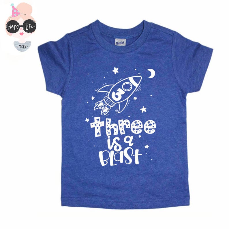 Birthday Shirts for Boys Space Birthday Shirt Space Shirt - Etsy