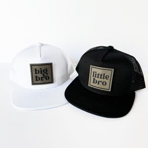 Big Brother Hat, Matching Sibling, Baby Shower Gift Siblings, Big Bro Little Bro Hats